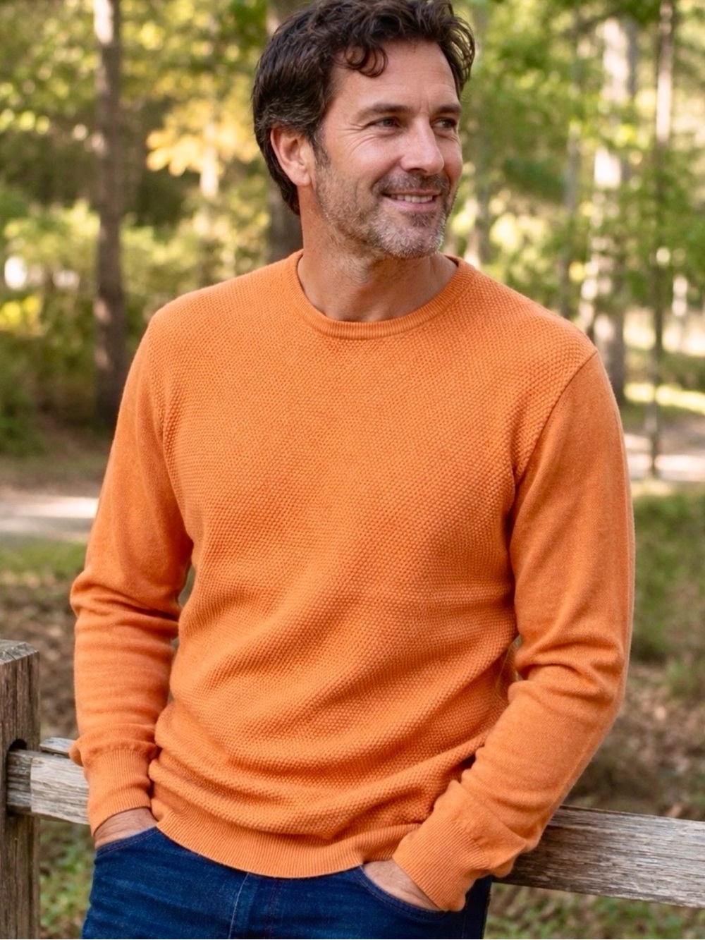 Lorenzo Magni Men’s Wool Cashmere Blend Sweater XXL Made in Italy NWT (23” ptp)
